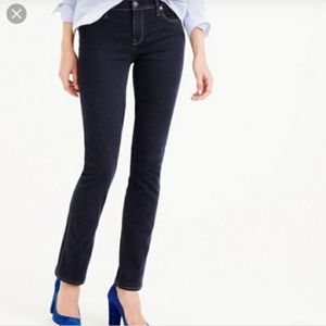 J. CREW MATCHSTICK Straight Leg Dark Wash Jeans